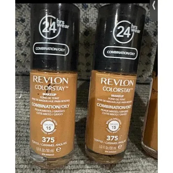 (3 Pack) Revlon ColorStay Longwear Foundation SPF 15-Shade 375 Toffee/Caramel - Picture 9 of 9